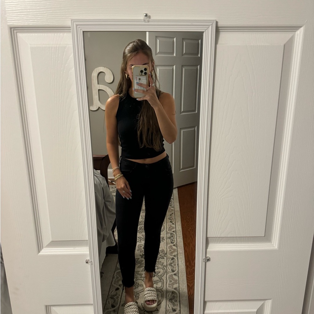 Women's black jeans